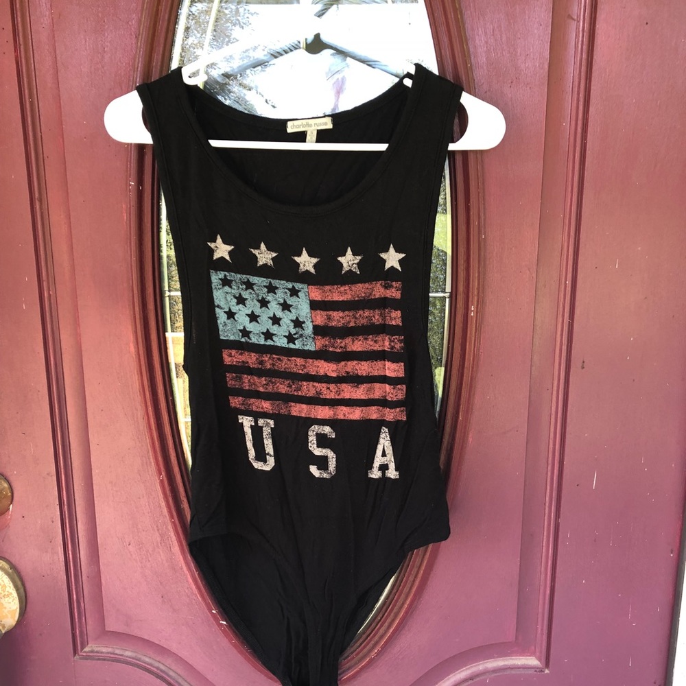 USA bodysuit Charlotte Russe